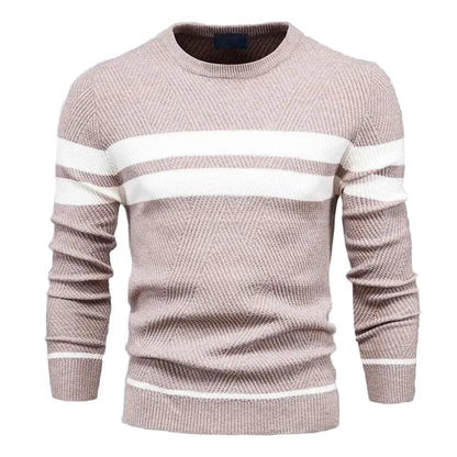 Harrington | Men’s Striped Knit Sweater2