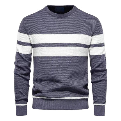 Harrington | Men’s Striped Knit Sweater5