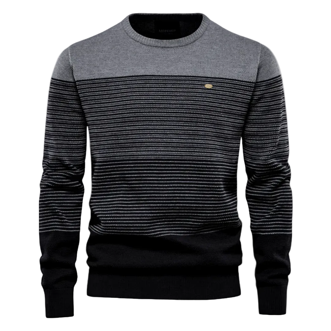 Lansbury | Men’s Soft Knit Striped Sweater3