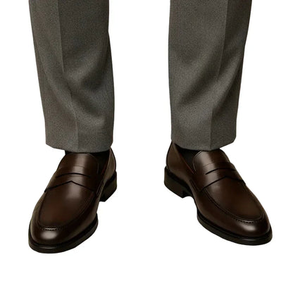 Marwick | Men’s Leather Penny Loafers4