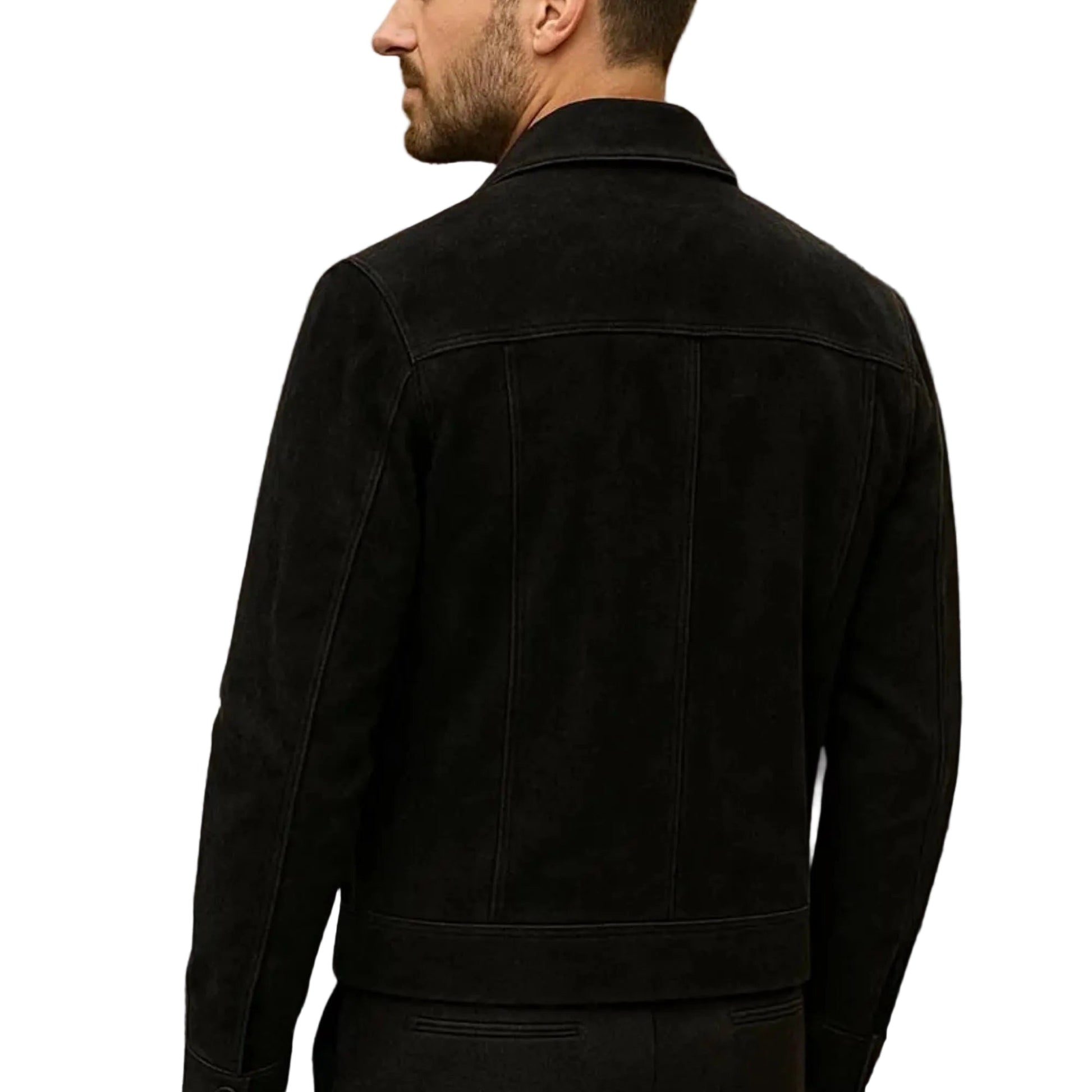 Valmont | Men’s Vintage-Style Suede Jacket3
